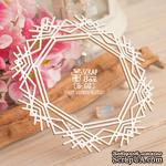 Чипборд ScrapBox - Этническая круглая рамка большая HR-135 - ScrapUA.com