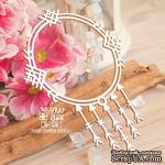 Чипборд ScrapBox - Этническая круглая рамка со стрелками Hr-136 - ScrapUA.com