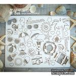 Чипборд ScrapBox - набор Пляжный - ScrapUA.com