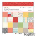 Набор скрапбумаги Studio Calico - Snippets Paper Pad, размер 30х30 см, 24 листа - ScrapUA.com