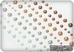Клеевые полужемчужинки, 120 шт, 4 цвета, Версаль 2 - ScrapUA.com