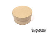 Заготовка коробки из папье-маше от Scrapberry&#039;s, Круглая, 8x4 cм - ScrapUA.com