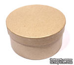 Заготовка коробки из папье-маше от Scrapberry&#039;s, Круглая, 10x5 cм - ScrapUA.com
