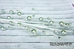 Веточка с серебристыми ягодками, 38см - ScrapUA.com
