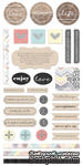Лист наклеек  от 7 DOTS STUDIO - Illumination - 30x15 см - ScrapUA.com