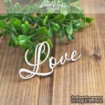 Чипборд от Вензелик - Love, размер: 55x27мм - ScrapUA.com