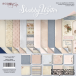 Набор двусторонней бумаги от Scrapmir - Shabby Winter, 30х30см, 10 шт. - ScrapUA.com