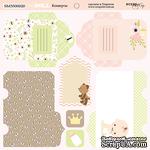 Лист двусторонней бумаги от Scrapmir - Конверты - Doll Baby, 20х20см  - ScrapUA.com
