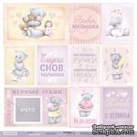 Лист односторонней бумаги от Scrapmir - Карточки (RU) - Beautiful Moments, 30x30см - ScrapUA.com