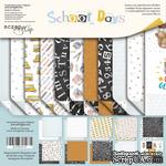 Набор двусторонней бумаги от Scrapmir - School Days, 20х20см, 11 шт - ScrapUA.com