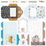 Лист двусторонней бумаги от Scrapmir - Конверты - School Days, 20х20см - ScrapUA.com