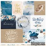 Лист двусторонней бумаги от Scrapmir - Cards из коллекции Blue &amp; Blush, 30x30 см - ScrapUA.com