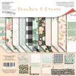 Набор двусторонней бумаги от Scrapmir - Peaches &amp; Cream, 20х20см, 11шт - ScrapUA.com