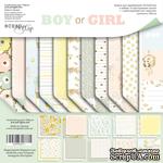 Набор двусторонней бумаги от Scrapmir - Boy or Girl, 30х30см, 11шт - ScrapUA.com
