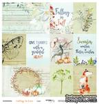 Лист односторонней бумаги от Scrapmir - Cards - Falling in Love, 30x30см - ScrapUA.com