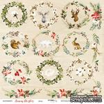 Лист односторонней бумаги от Scrapmir - Декор - Merry Christmas, 30x30см - ScrapUA.com