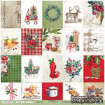 Лист односторонней бумаги 30x30 от Scrapmir Карточки из коллекции Art Christmas - ScrapUA.com