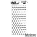 Маска Ranger - Tim Holtz - Layering Stencil - Honeycomb, 13х20 см - ScrapUA.com