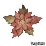 Лезвие Sizzix - Alterations by Tim Holtz - Bigz Die - Tattered Poinsettia - ScrapUA.com