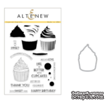 Набор ножей и штампов от Layered Cupcake Stamp &amp; Die Bundle - ScrapUA.com