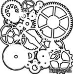 Маска The Crafter&#039;s Workshop - Mini Template Gears, 15х15 см - ScrapUA.com