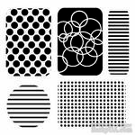 Маска The Crafter&#039;s Workshop - Mini Template Life Shapes Large, 15х15 см. - ScrapUA.com