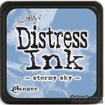 Штемпельная подушка Ranger - Distress Mini Ink Pad - Stormy Sky - ScrapUA.com