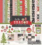 Набор бумаги и декора от Echo Park - Tis the Season Collection Kit - ScrapUA.com