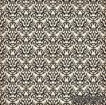 Лист скрапбумаги от Echo Park - BLACK DAMASK, 30х30 см - ScrapUA.com