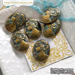 Металлическое украшение Bronze Woman, 1 штука - ScrapUA.com