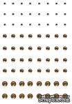 Кристаллы на клее Want2Scrap - Rhinestones - Smokey Brown, 72 штуки - ScrapUA.com