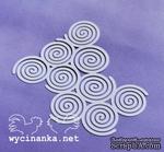 Маска-шаблон от Wycinanka - Фон &quot;Улитки&quot; - ScrapUA.com