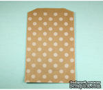 Конвертик White Polka Dot Middy Bitty Bags, размер 12,07х19,05 см, 1 шт. - ScrapUA.com