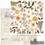 Лист скрапбумаги от ABstudio - elements &quot;Beautiful things&quot; 30х30см - ScrapUA.com