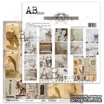 Набор бумаги от ABstudio - &quot;Rustical journey&quot;- scrapbooking paper set 8x 30х30см + bonus - ScrapUA.com