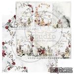 Лист скрапбумаги от ABstudio - Scrapbooking paper &quot;Breeze of the forest&quot;- sheet 2 - 30х30см - ScrapUA.com