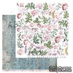 Лист скрапбумаги от ABstudio - Scrapbooking paper &quot;Shabby love symphony&quot;- sheet 4 - 30х30см - ScrapUA.com