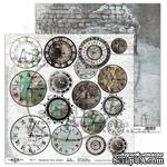 Лист скрапбумаги от ABstudio - Scrapbooking paper &quot;Take me there&quot; 9/10 - Mist / Remember the moment - 30х30см - ScrapUA.com