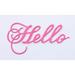 Лезвие Crafty Ann Hello - ScrapUA.com