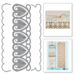 Нож для вырубки от Spellbinders - Art Deco - Shells Duality - ScrapUA.com
